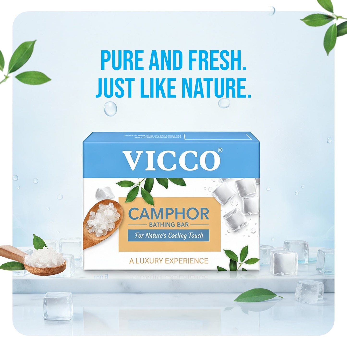 【Vicco】 Camphor Bathing Bar｜カンフル バスソープ｜100g