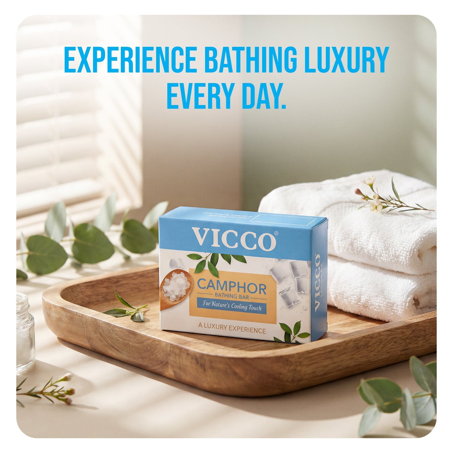 【Vicco】 Camphor Bathing Bar｜カンフル バスソープ｜100g