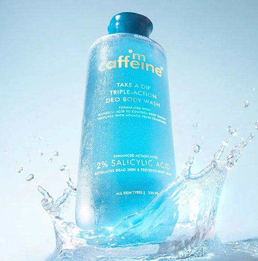 【mCaffeine】 2% Salicylic Acid, 3-in-1 Perfume & Odour Control Body Wash｜サリチル酸 パフューム ボディウォッシュ