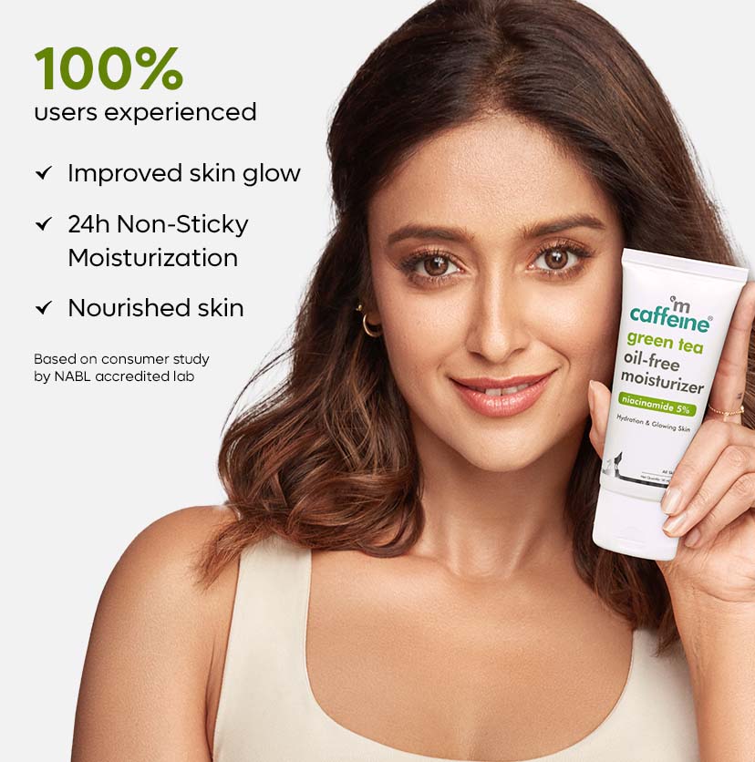 Green Tea Oil-Free Moisturizer with 5% Niacinamide - 50 ml