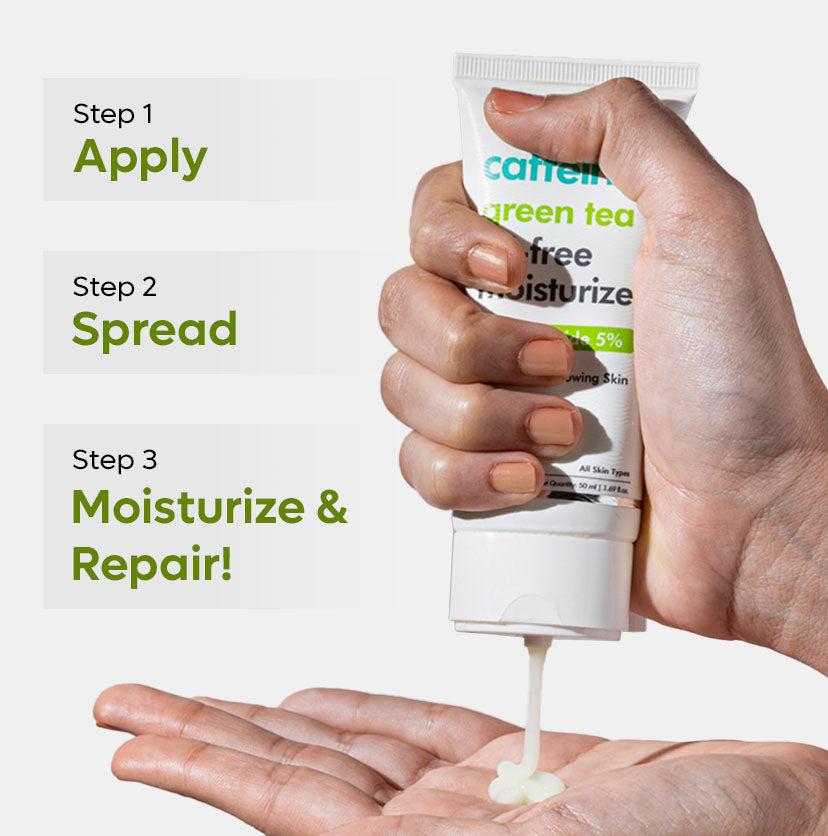 Green Tea Oil-Free Moisturizer with 5% Niacinamide - 50 ml