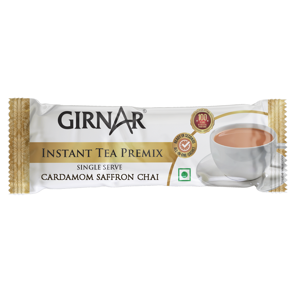 Instant Tea Premix With Cardamom-Saffron 10 Sachets