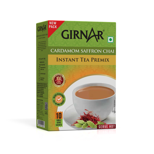 Instant Tea Premix With Cardamom-Saffron 10 Sachets
