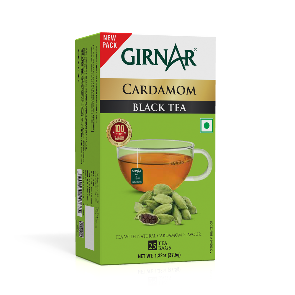 Black Tea Bags - Elaichi 25 Tea Bags