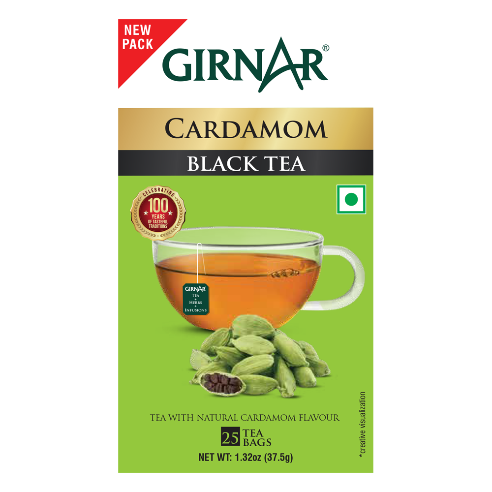 Black Tea Bags - Elaichi 25 Tea Bags