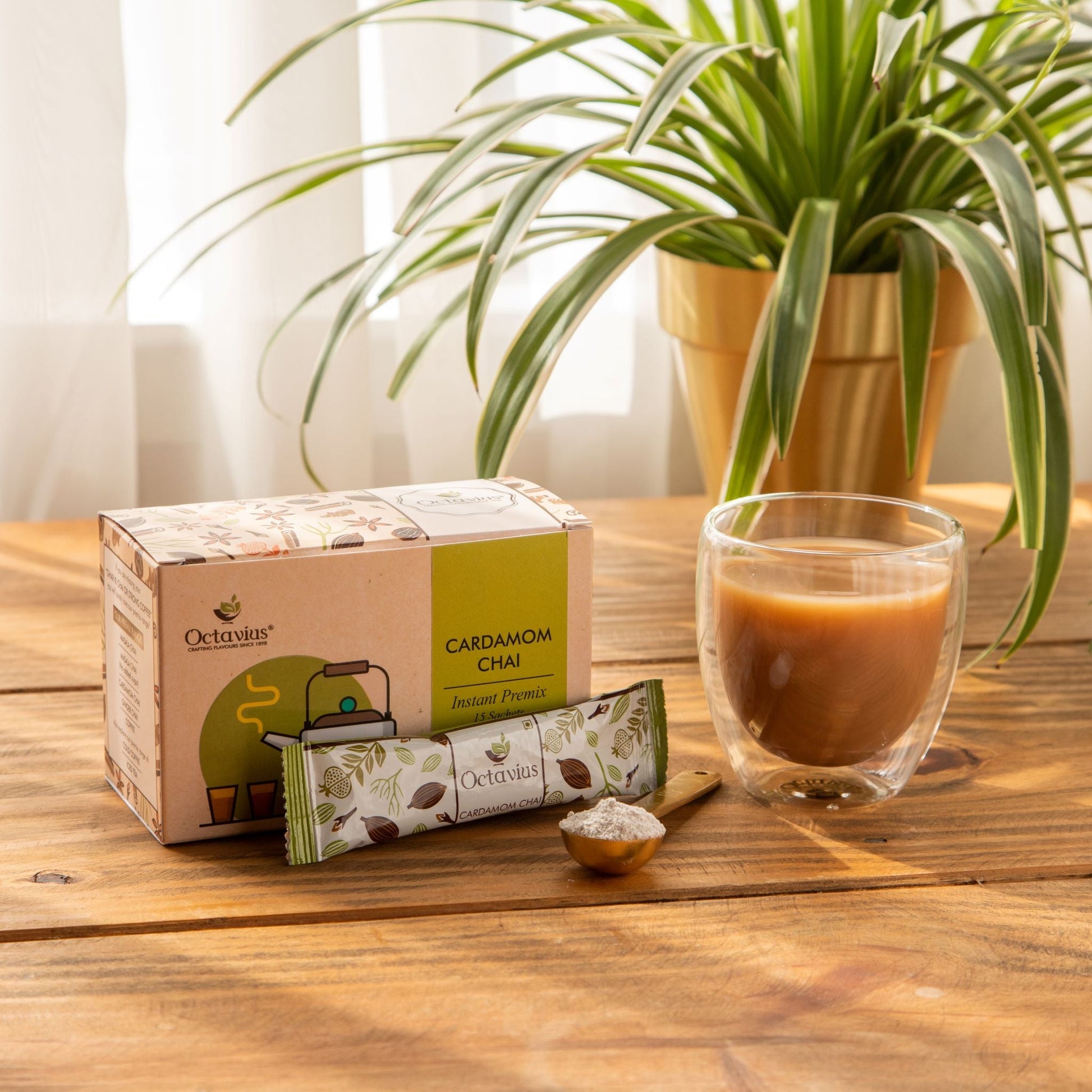 Cardamom Chai Instant Premix 10 sachets
