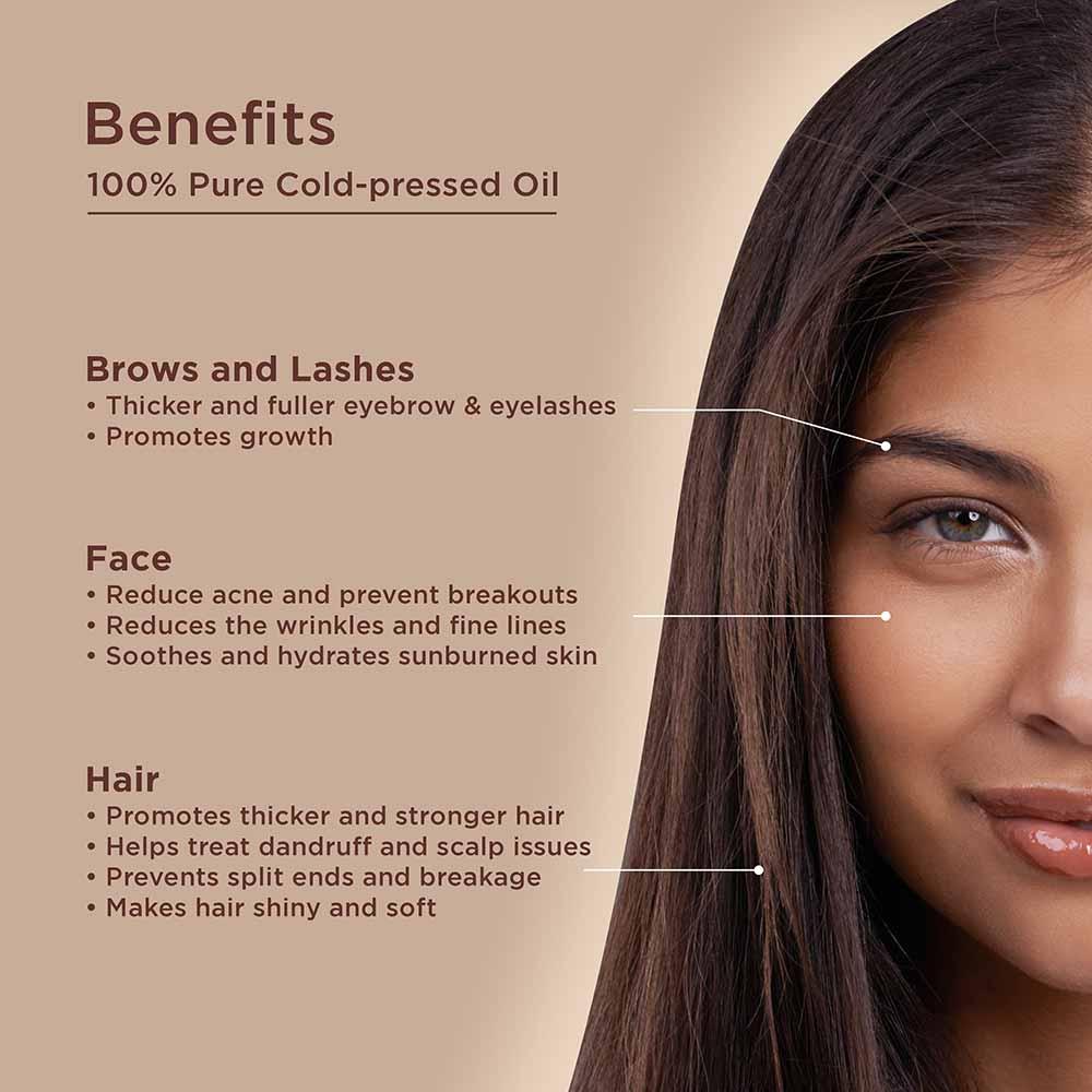 Pure & Organic Castor Oil - 200ml 200ml