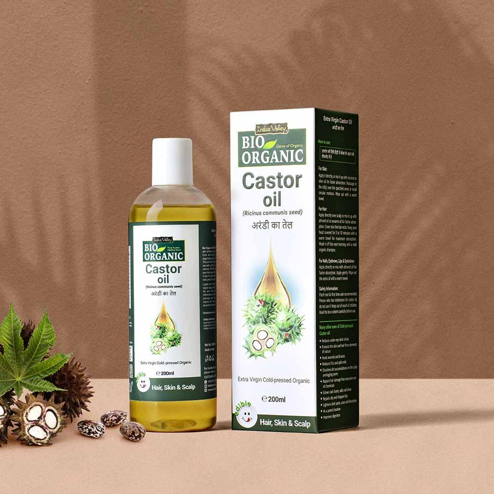 Pure & Organic Castor Oil - 200ml 200ml