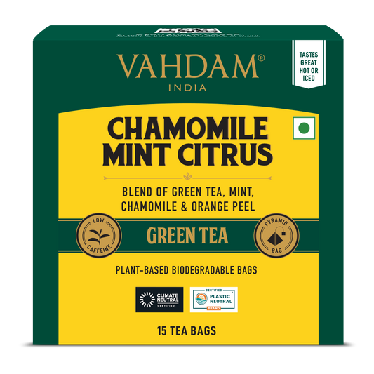 Chamomile Mint Citrus Green Tea, 15 Count 15 Count