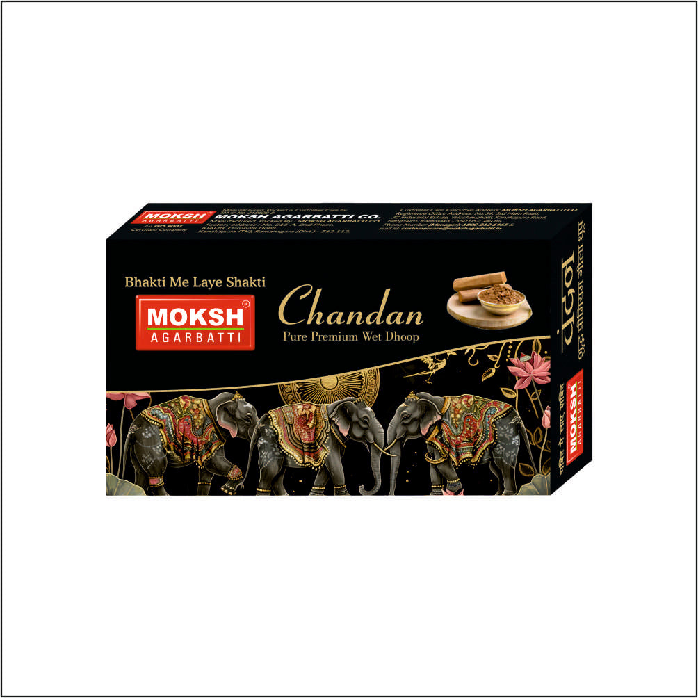 Chandan Premium Wet Dhoop 10 Sticks