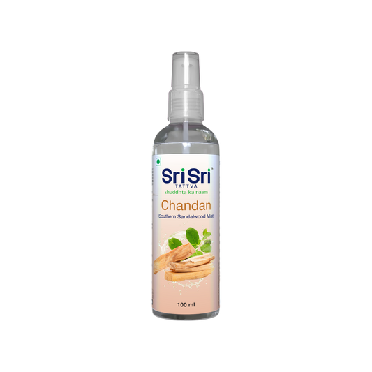Chandan - Southern Sandalwood Mist | Keep Your Skin Calm And Refreshed | Cleanser, Moisturiser, Toner, Fragrance | Spray Bottle |  100 ml 100ml