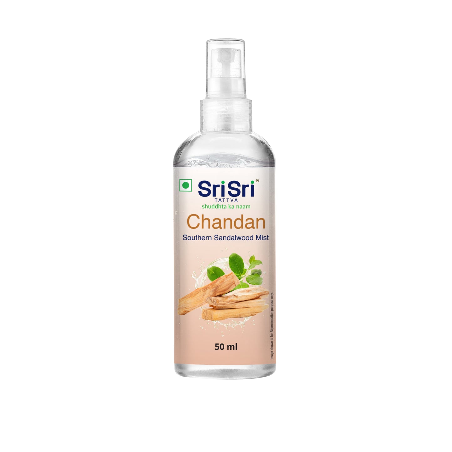 Chandan - Southern Sandalwood Mist | Keep Your Skin Calm And Refreshed | Cleanser, Moisturiser, Toner, Fragrance | Spray Bottle | 50 ml 50ml