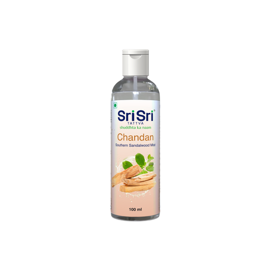 Chandan - Southern Sandalwood Mist | Keep Your Skin Calm And Refreshed | Cleanser, Moisturiser, Toner, Fragrance | Flip Top Bottle | 100 ml 100ml