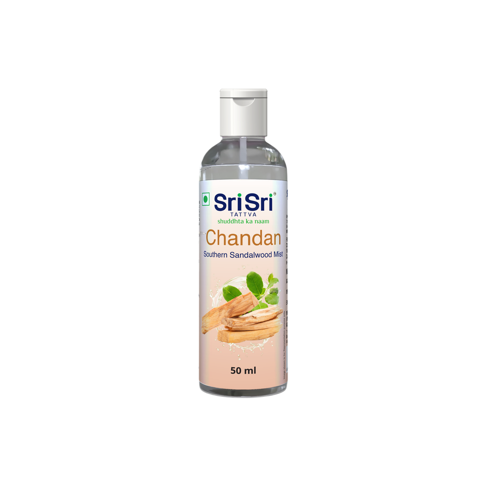 Chandan - Southern Sandalwood Mist | Keep Your Skin Calm And Refreshed | Cleanser, Moisturiser, Toner, Fragrance | Flip Top Bottle | 50 ml 50ml