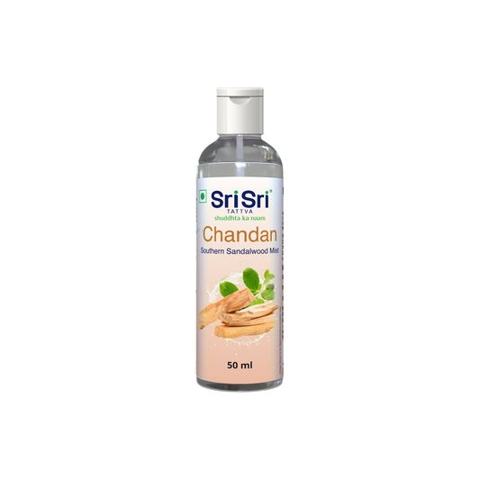 Chandan - Southern Sandalwood Mist | Keep Your Skin Calm And Refreshed | Cleanser, Moisturiser, Toner, Fragrance | Flip Top Bottle | 50 ml 50ml