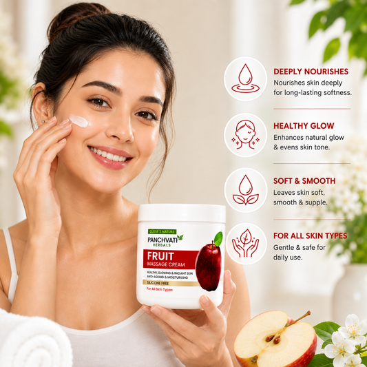 Fruit Massage Cream (Apple & Papaya) 800ml
