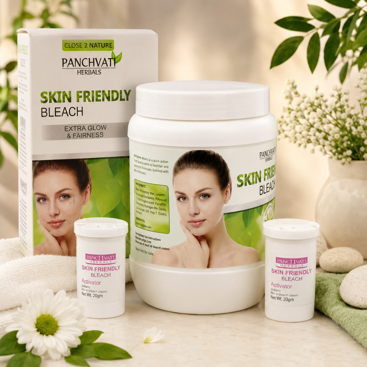 Skin Friendly Bleach Cream 900g