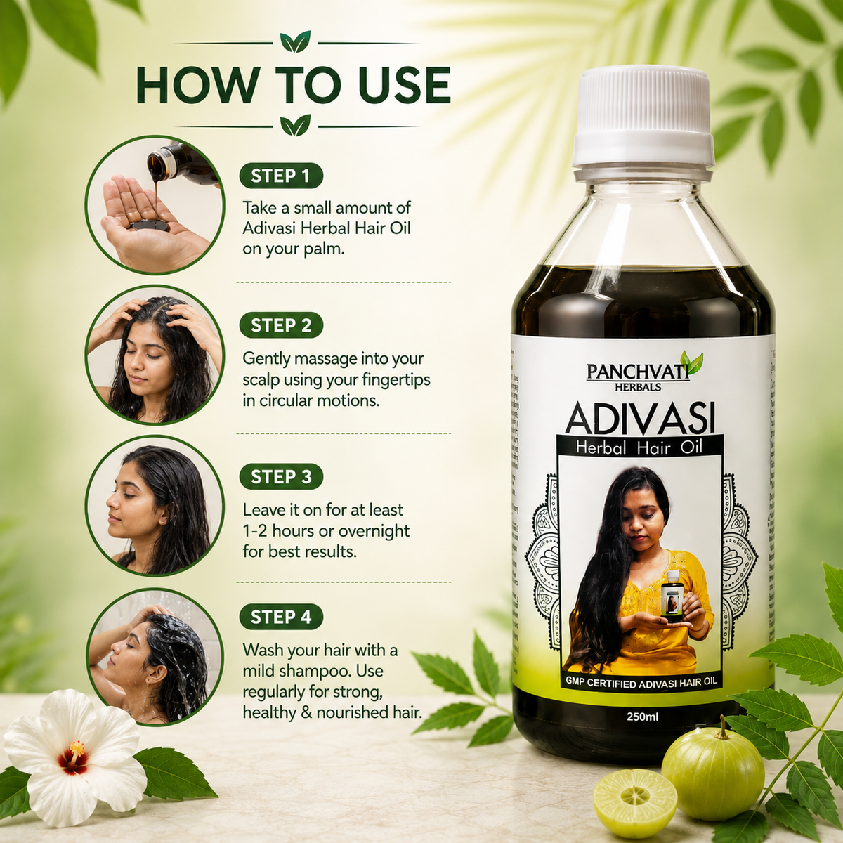 Adivashi Hair Oil 250ml