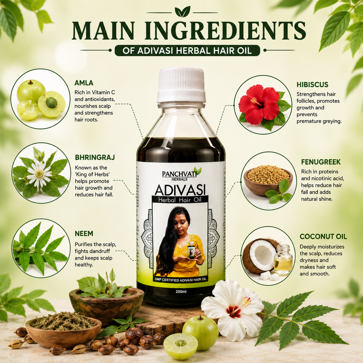 Adivashi Hair Oil 250ml