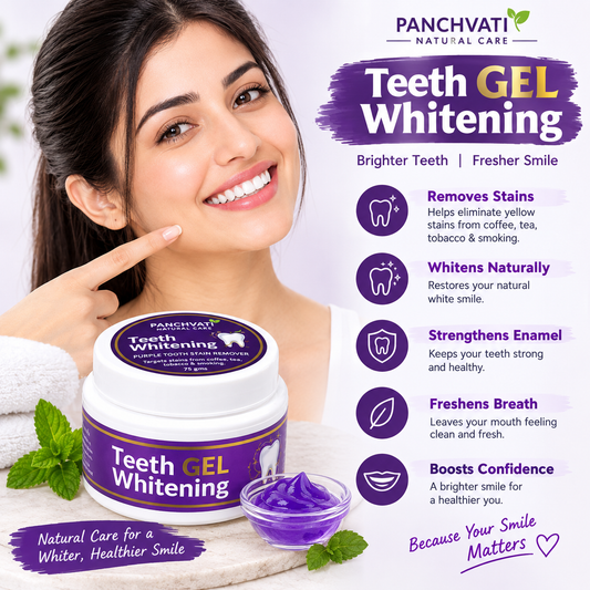 Natural Care Purple Teeth Whitening Gel 75g x 3