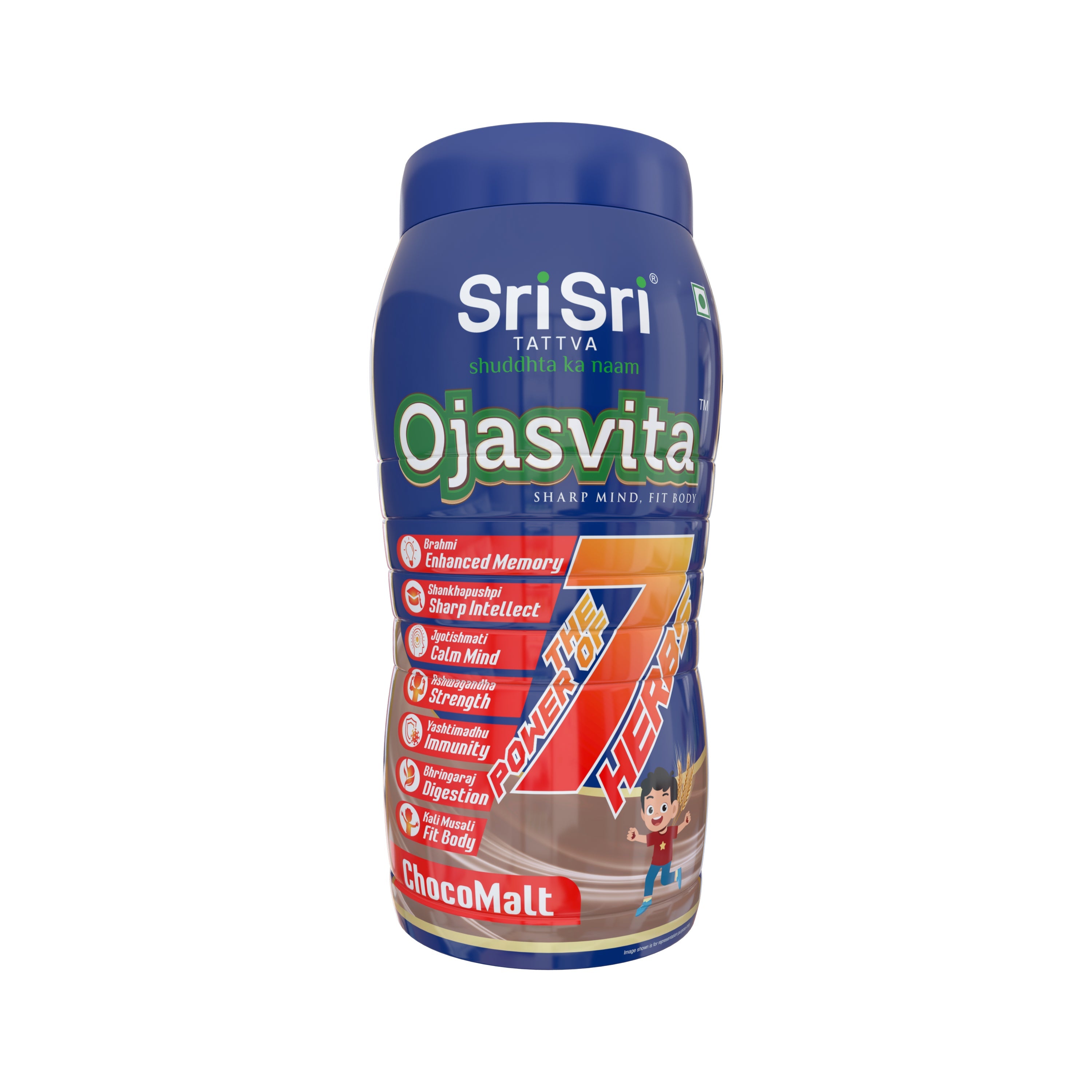 Sri Sri Tattva】 ChocoMalt Ojasvita Herbal Drink｜ チョコモルト