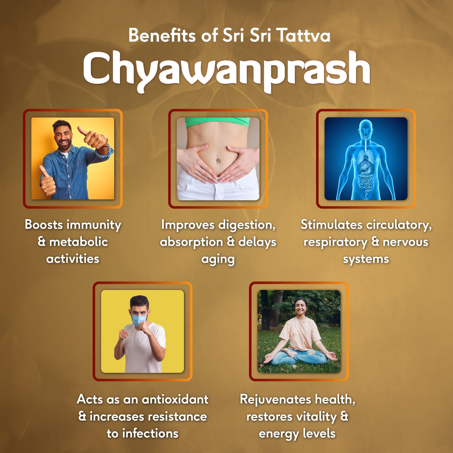 Chyawanprash - Herbal Immunity Booster with 40+ Ayurvedic Ingredients for Better Strength and Stamina, 500 g 500g