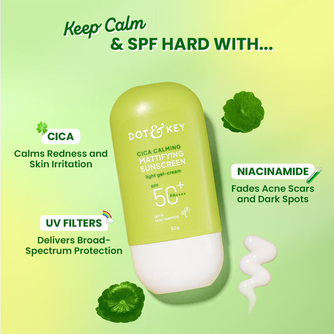 Cica + Niacinamide Sunscreen, In-Vivo Tested SPF 50+ PA++++ 50g