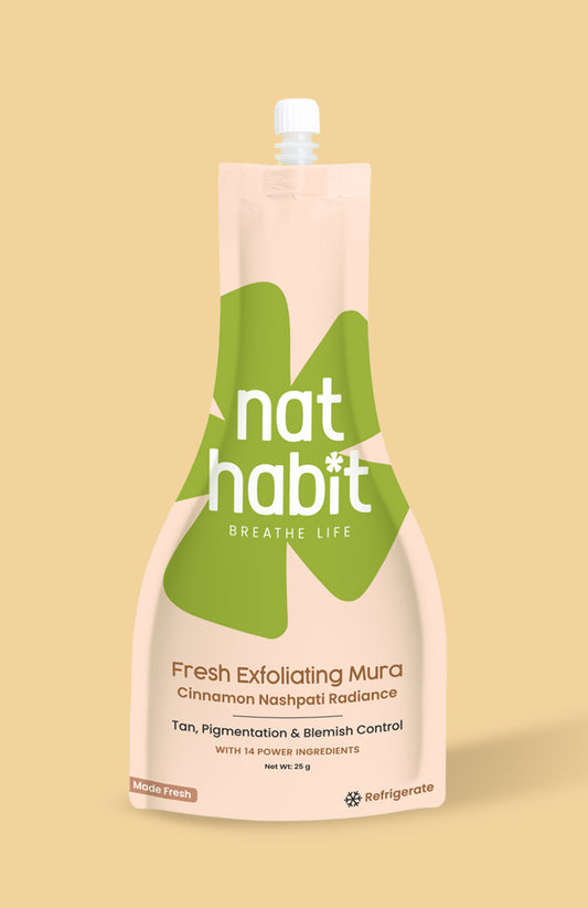 Cinnamon Nashpati Radiance Exfoliating Mura 25g × 2