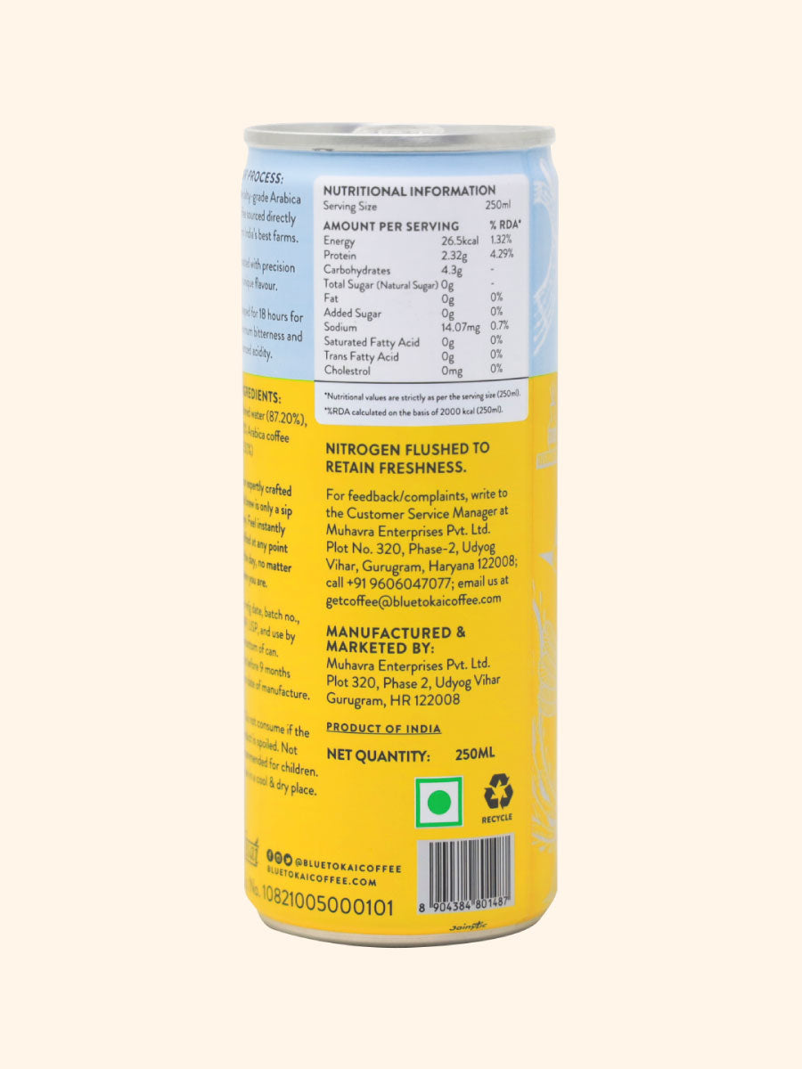 Classic Light Cold Brew Cans 2 x 250ml