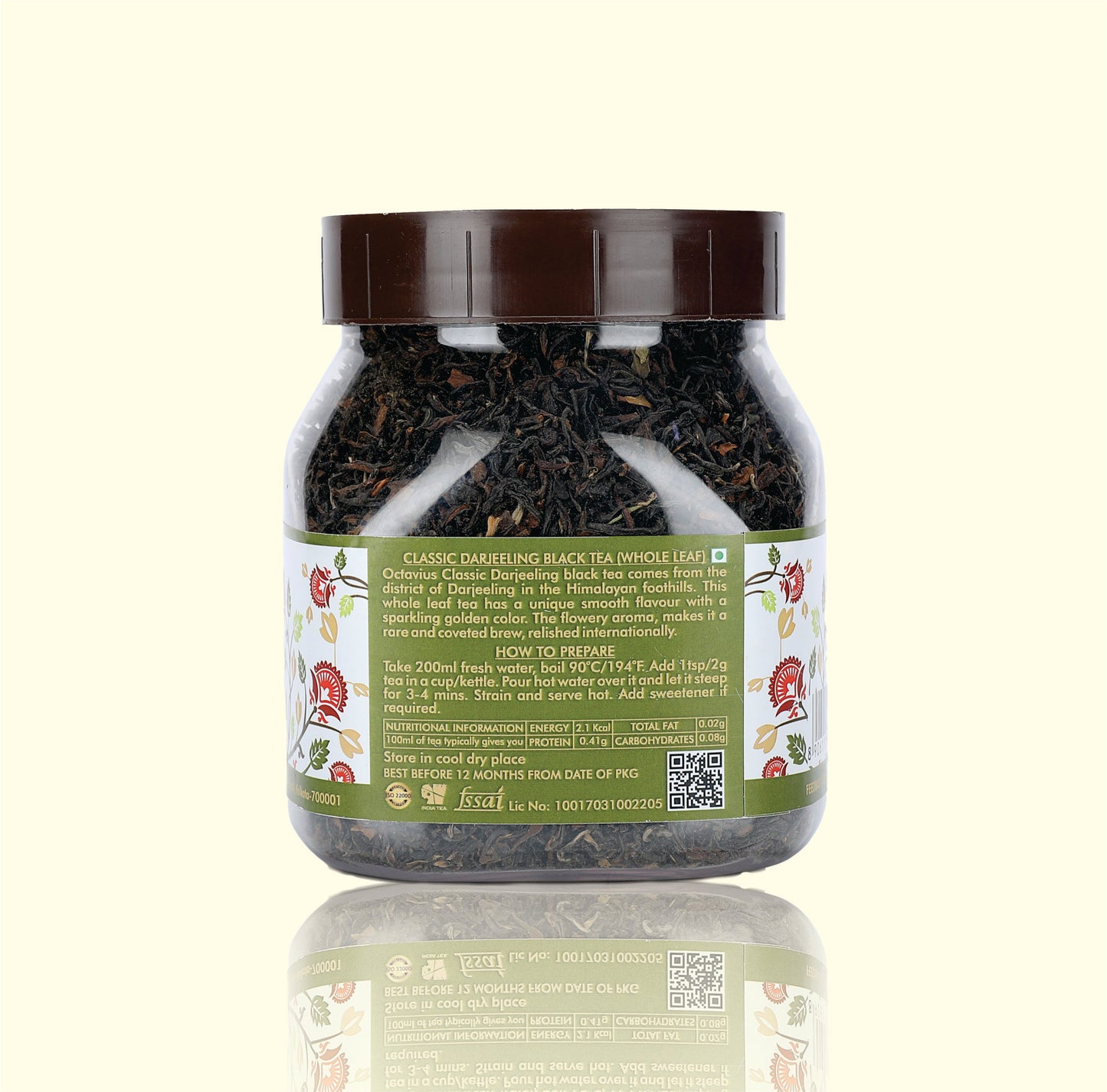 Classic Darjeeling Black Tea Loose Leaf - 200 Gms Jar 200g