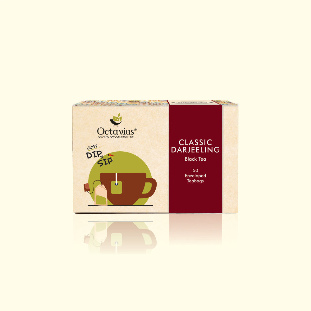Darjeeling black tea - 50 Enveloped Teabags 250000g