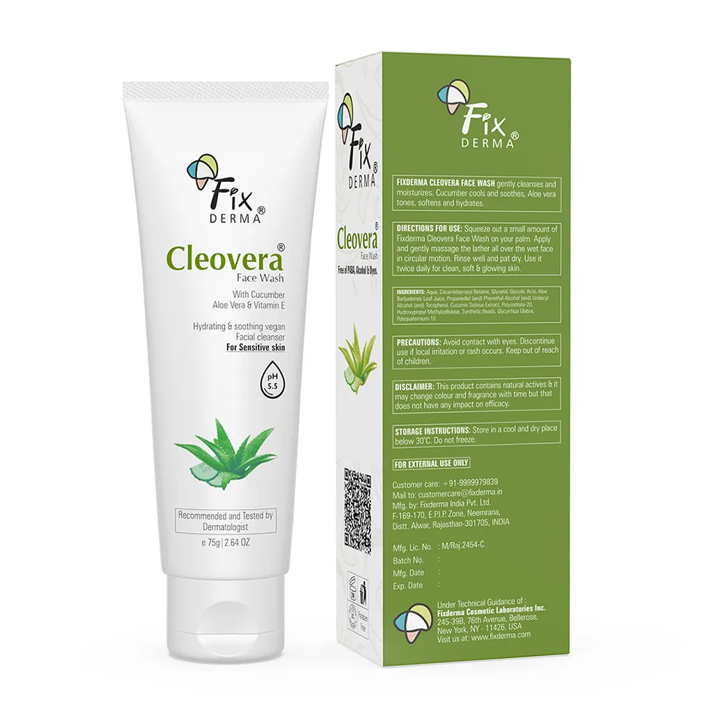 Cleovera & Cucumber Face Wash