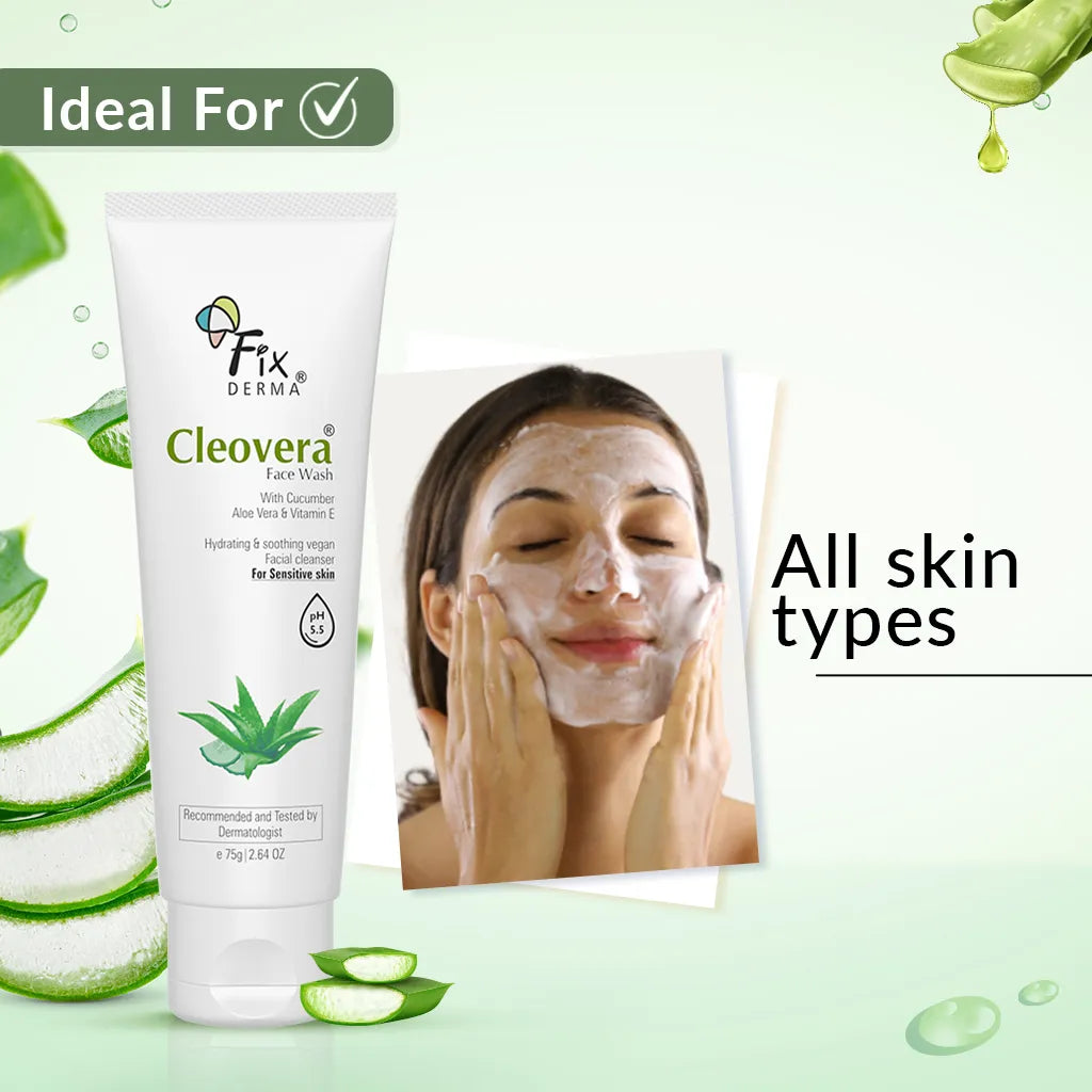 Cleovera & Cucumber Face Wash