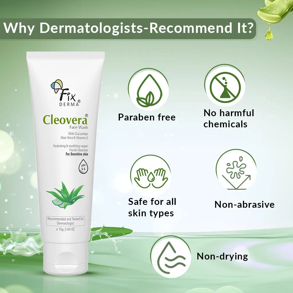 Cleovera & Cucumber Face Wash
