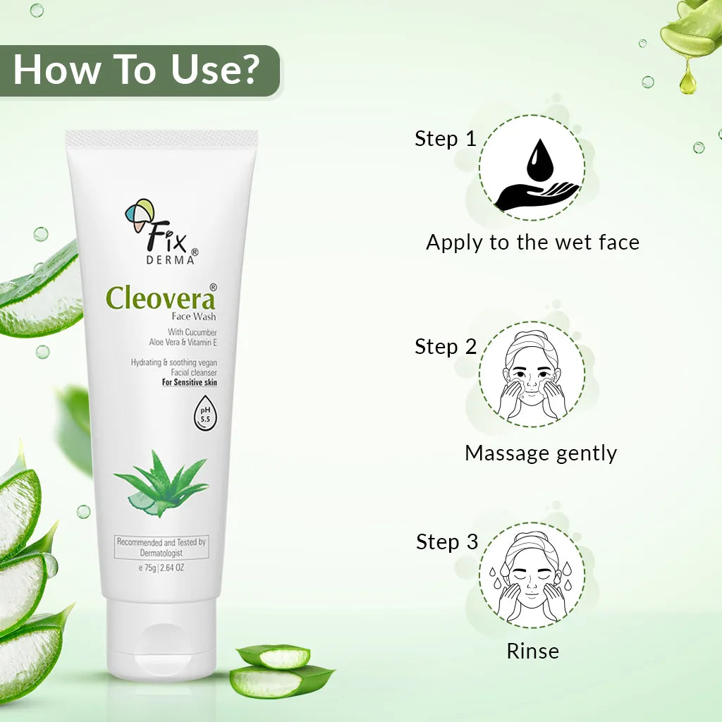 Cleovera & Cucumber Face Wash