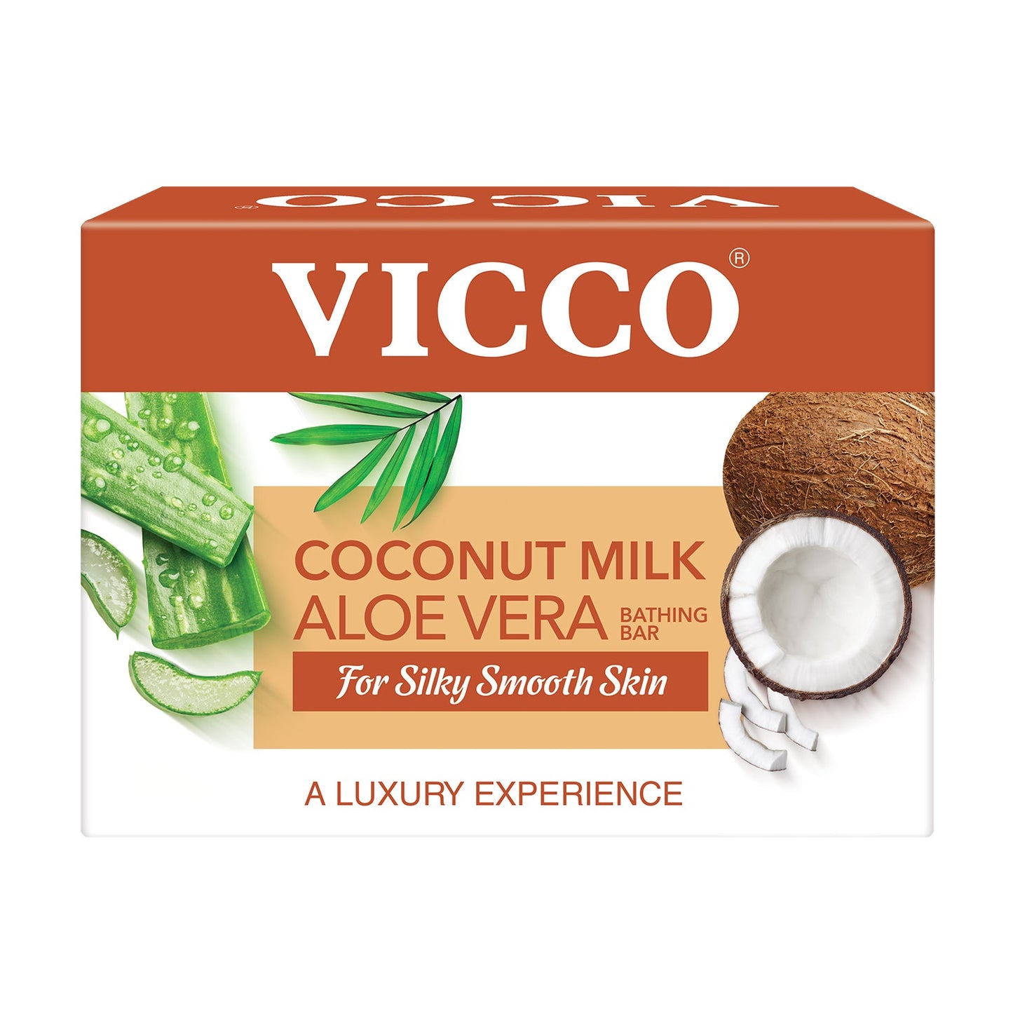 【Vicco】 Coconut Milk & Aloe Vera Bathing Bar｜ココナッツミルク＆アロエベラ バスソープ｜100g