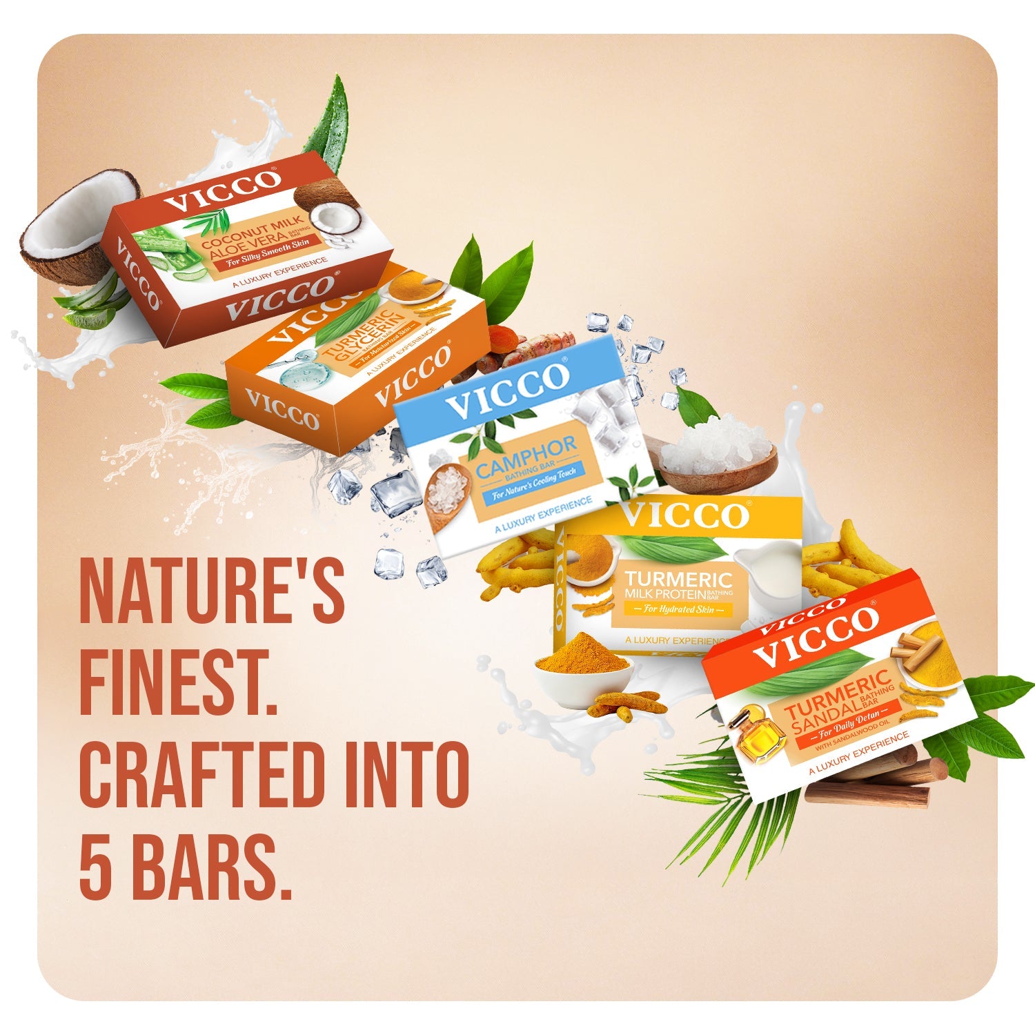 【Vicco】 Coconut Milk & Aloe Vera Bathing Bar｜ココナッツミルク＆アロエベラ バスソープ｜100g