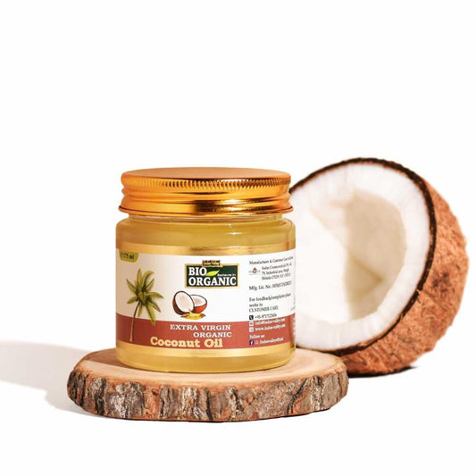 Bio Organic Extra Virgin Coconut Oil for Hair and Skin 200ml
