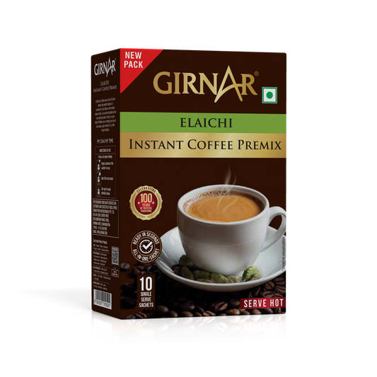 Instant Premix Coffee With Elaichi 10 Sachets