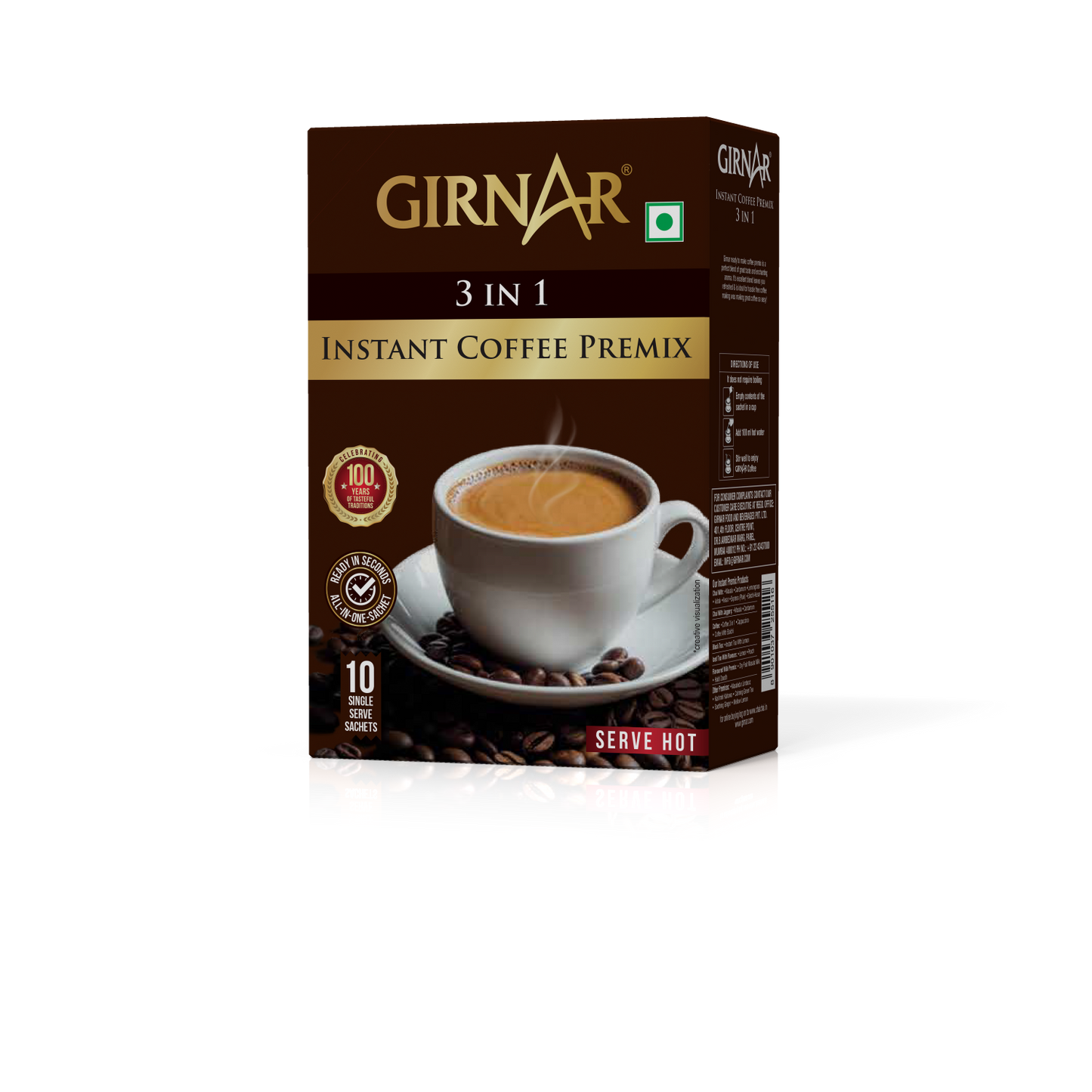 Instant Premix 3 In 1 Coffee 36 Sachets