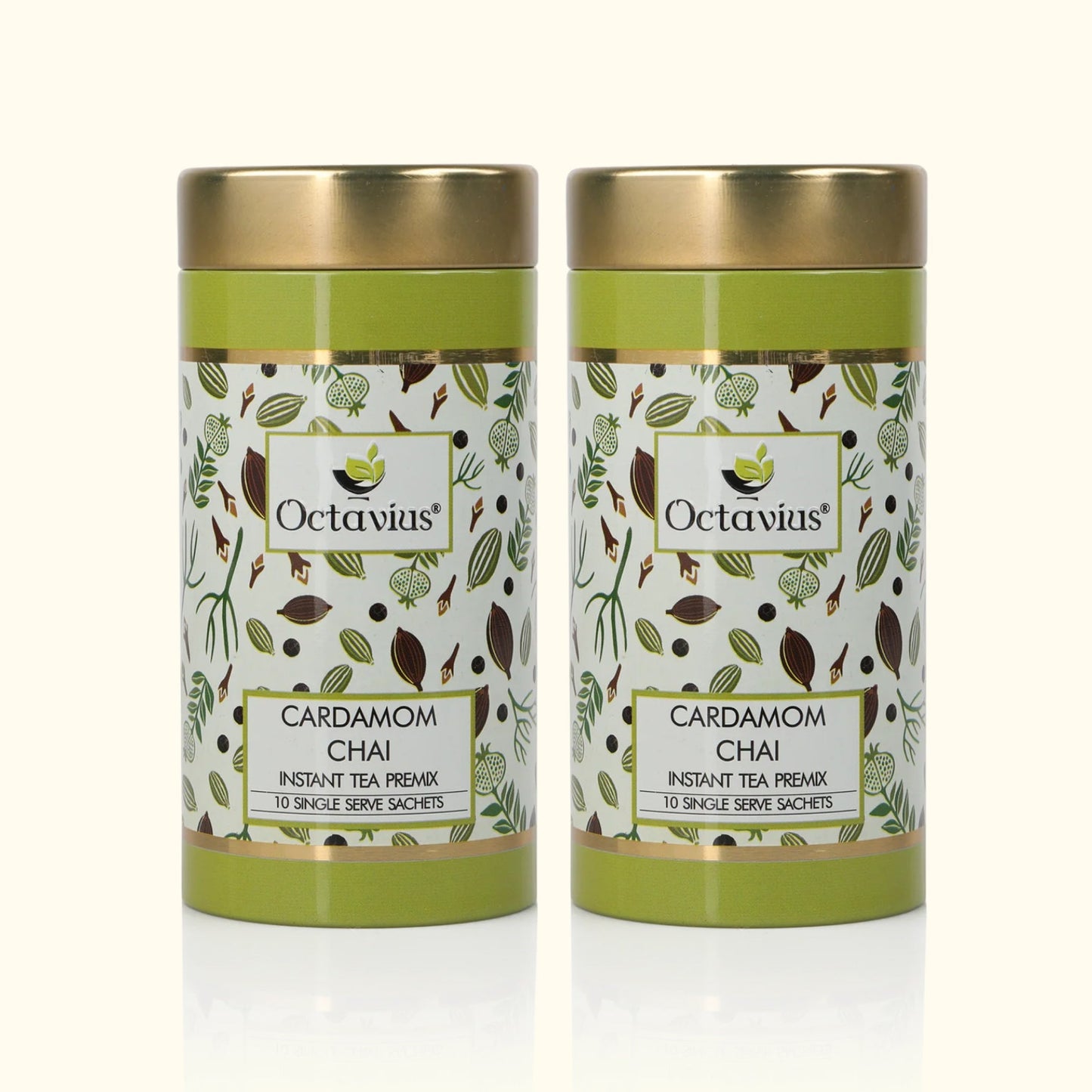 Cardamom Chai Instant Premix ( PACK OF 2 ) 10 sachets