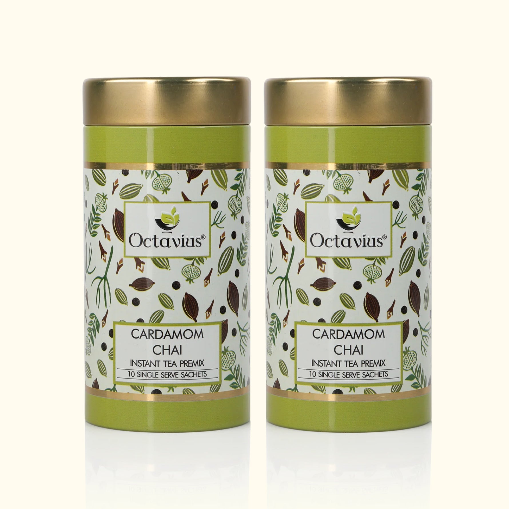 Cardamom Chai Instant Premix ( PACK OF 2 ) 10 sachets