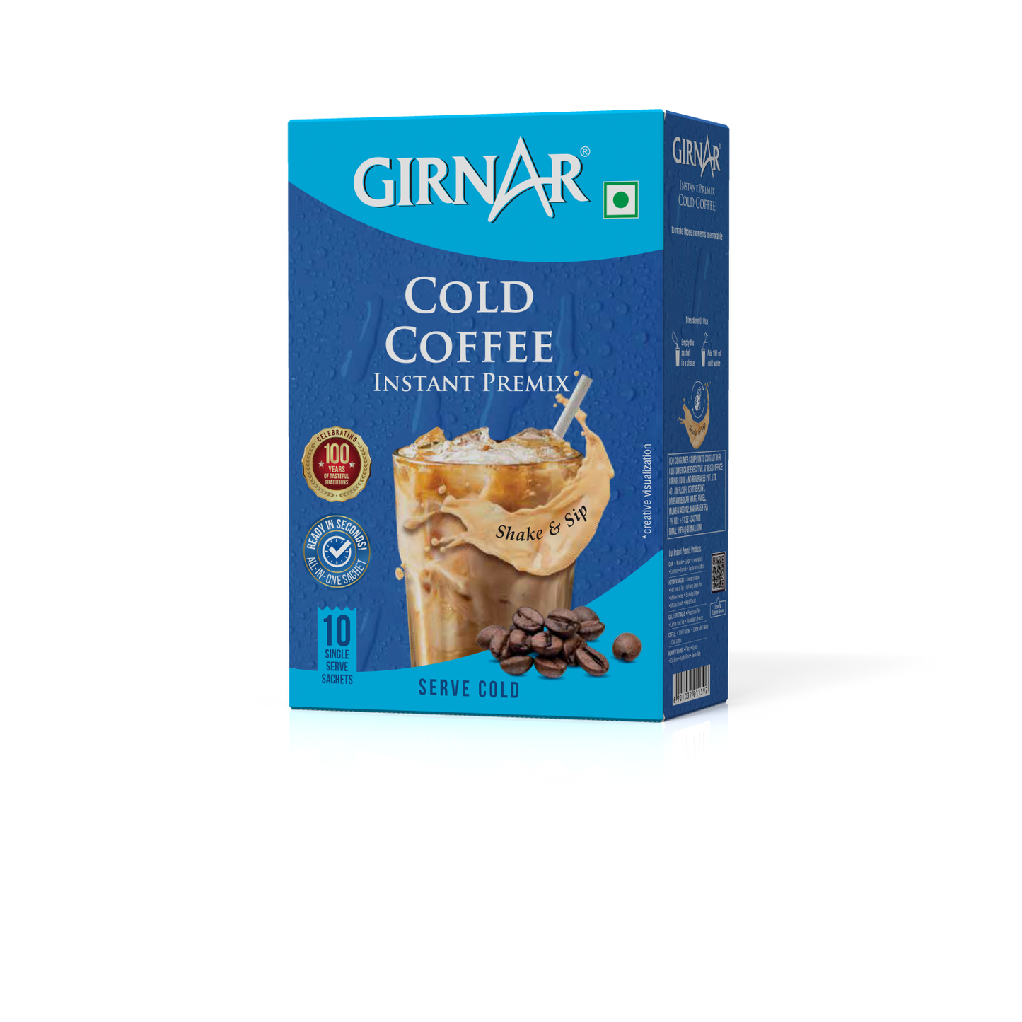 Instant Premix Cold Coffee 10 Sachets
