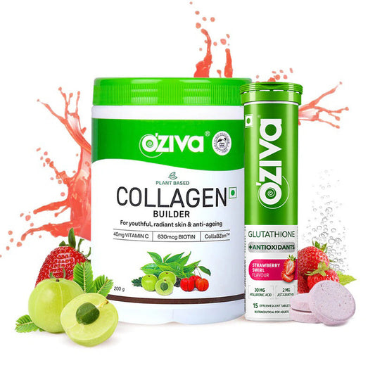 【OZiva】 Vegan Collagen, Clinically Proven｜ヴィーガンコラーゲン こだわりの処方｜Classic / Advanced Glow Pack