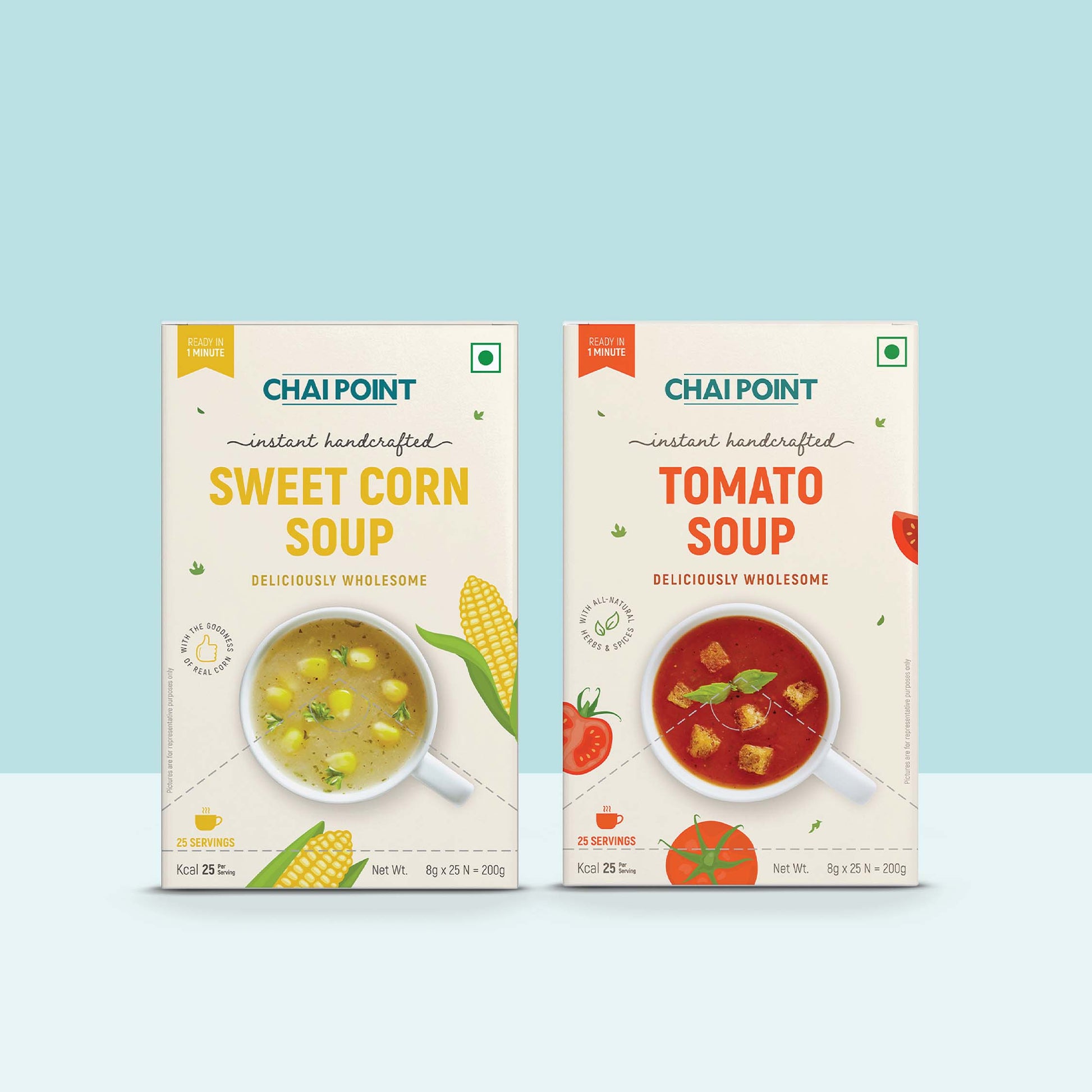 Soupy Delight Combo – Tomato & Sweet Corn Soup
