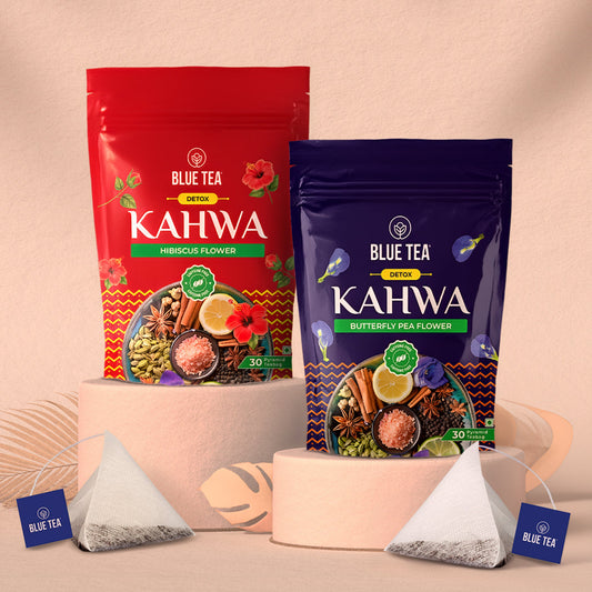 Detox Kahwa combo Pack - 60 PTB | 30 Teabags Each 30 Tea Bags