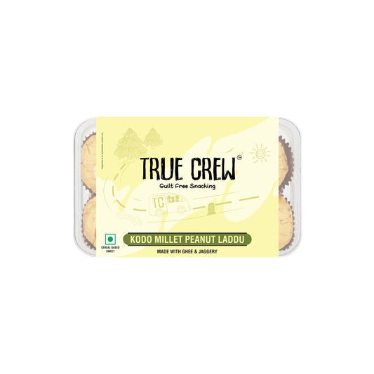 TRUE CREW - Kodo Millet Peanut Laddu, 180 g 180g