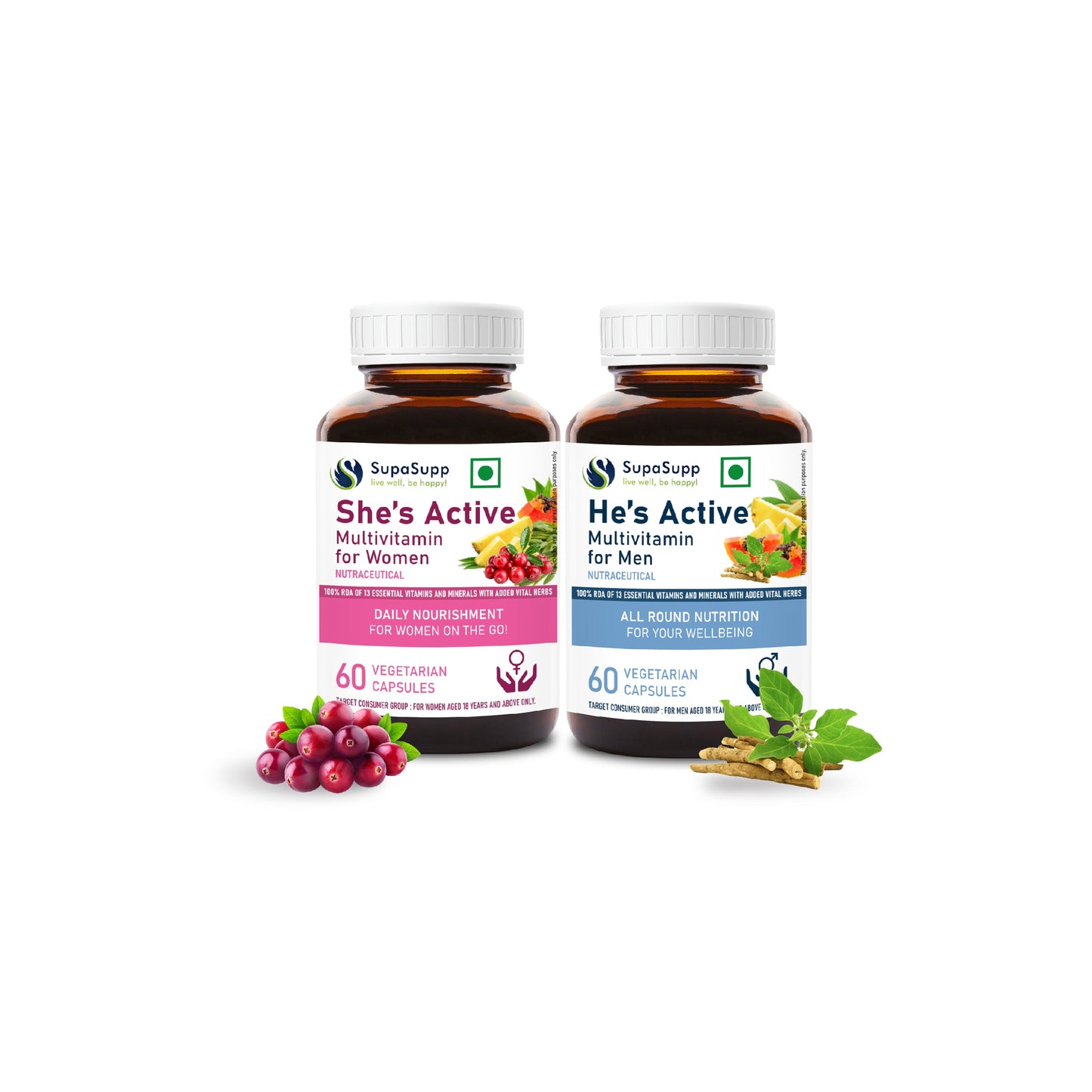 She's Active & He's Active 250g