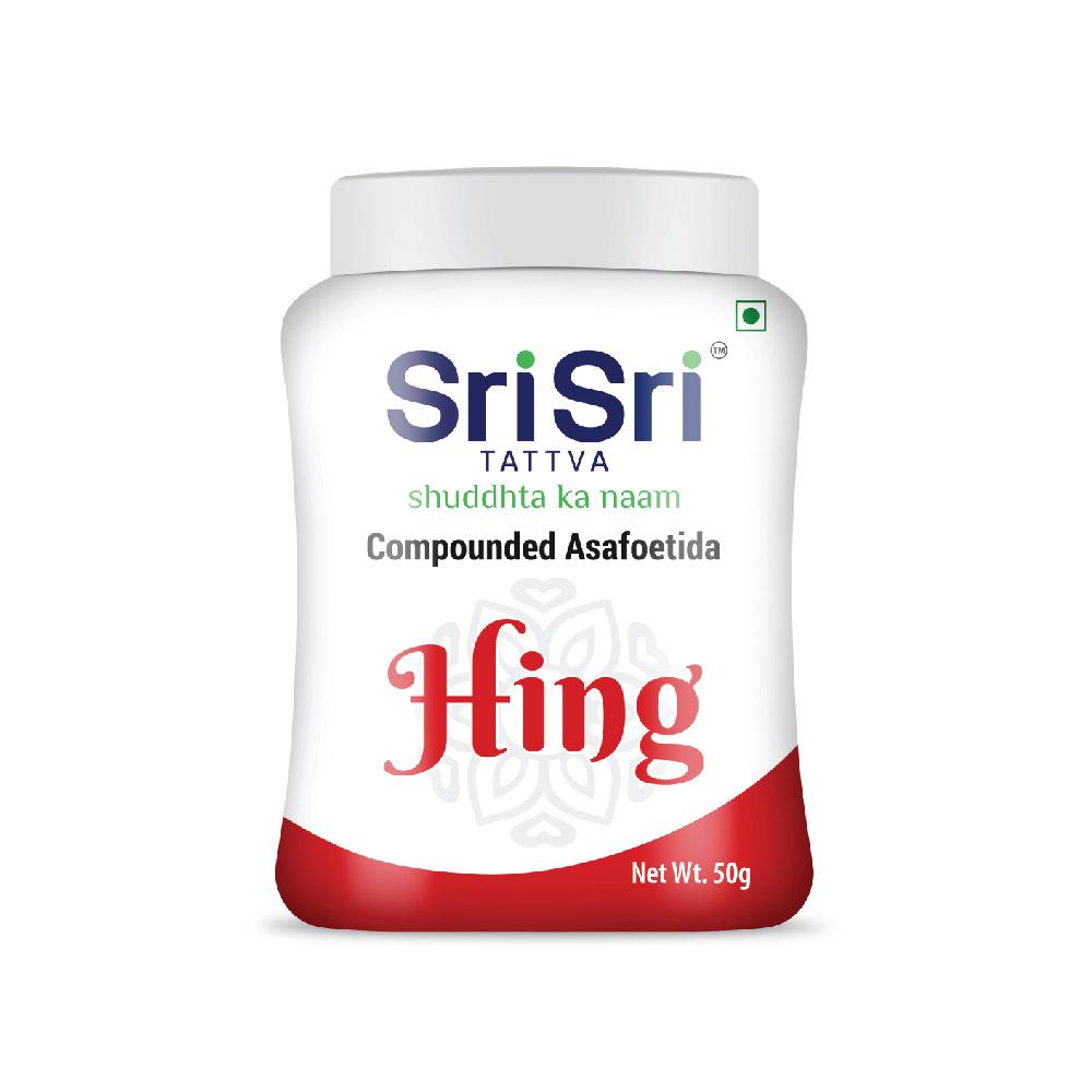 【Sri Sri Tattva】 Compounded Asafoetida (Hing)｜ 配合アサフェティダ（ヒング）｜ 50g