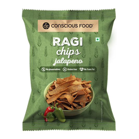 Ragi Jalapeno Chips 50g
